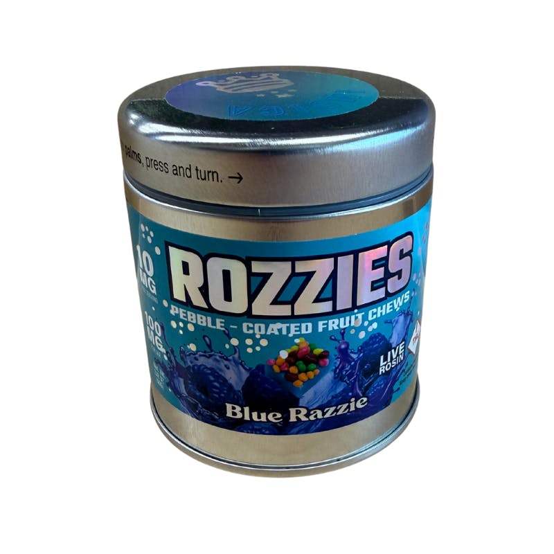 Rozzies Rosin Fruit Chews- Blue Razzie (I)