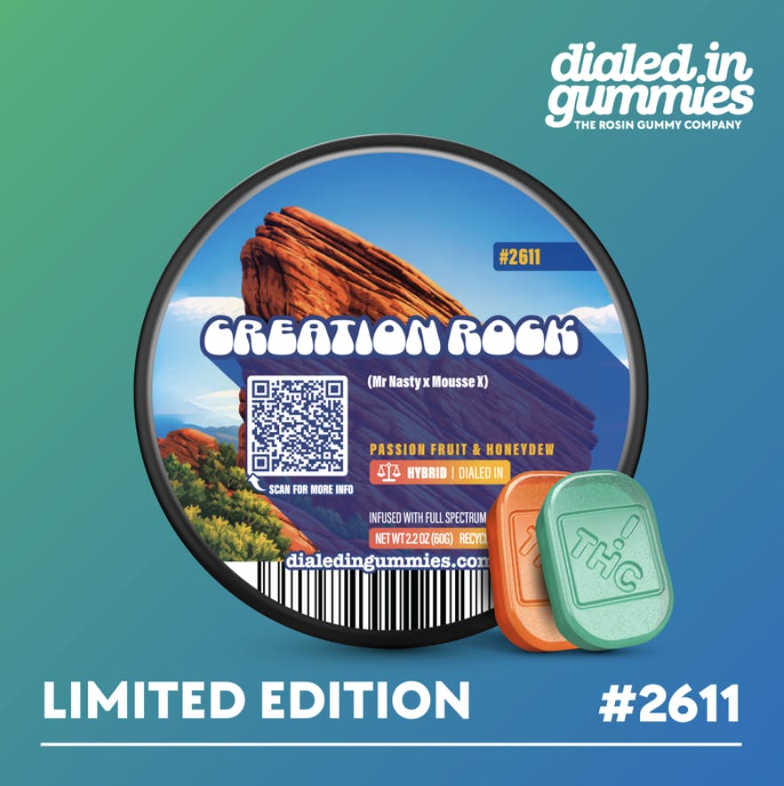 Dialed In Gummies- Creation Rock (H)