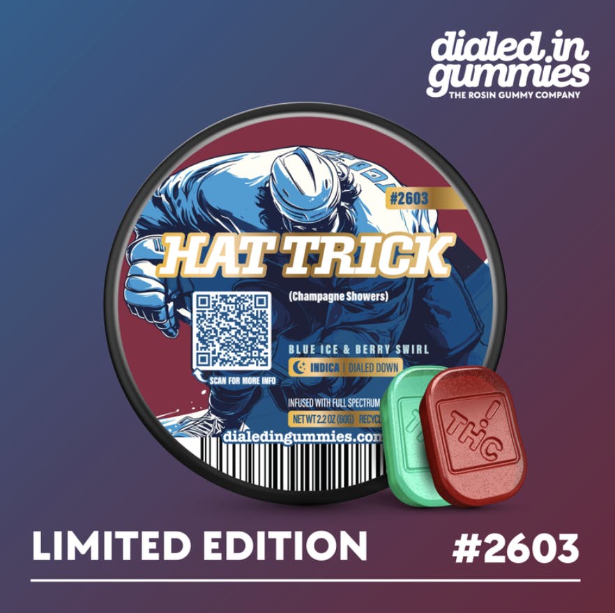 Dialed In Gummies- Hat Trick (I)