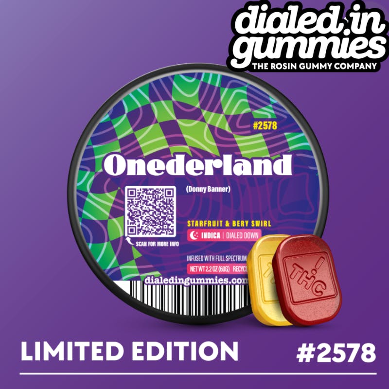 Dialed In Gummies- Onederland (I)