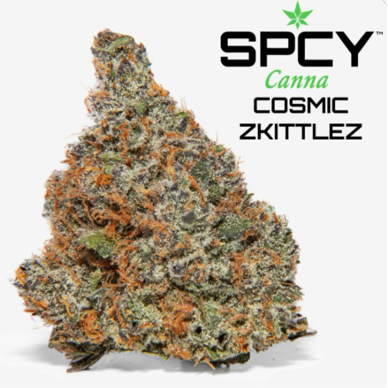 Cosmic Zkittlez {Cosmic Glue x Tropical Zkittlez} (SPCY Canna) "CONNOISSEUR SHELF"