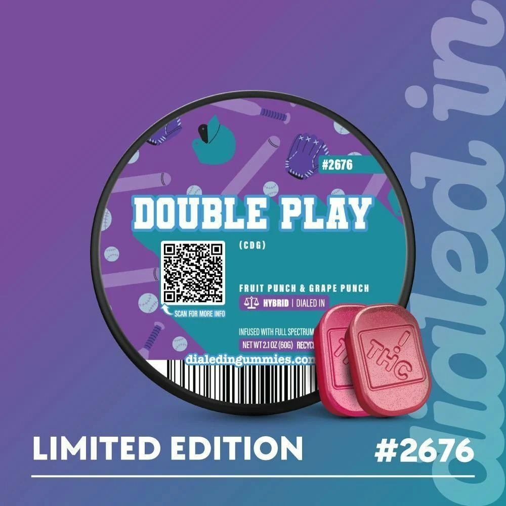 Dialed In Gummies- Double Play (H) cannabis product