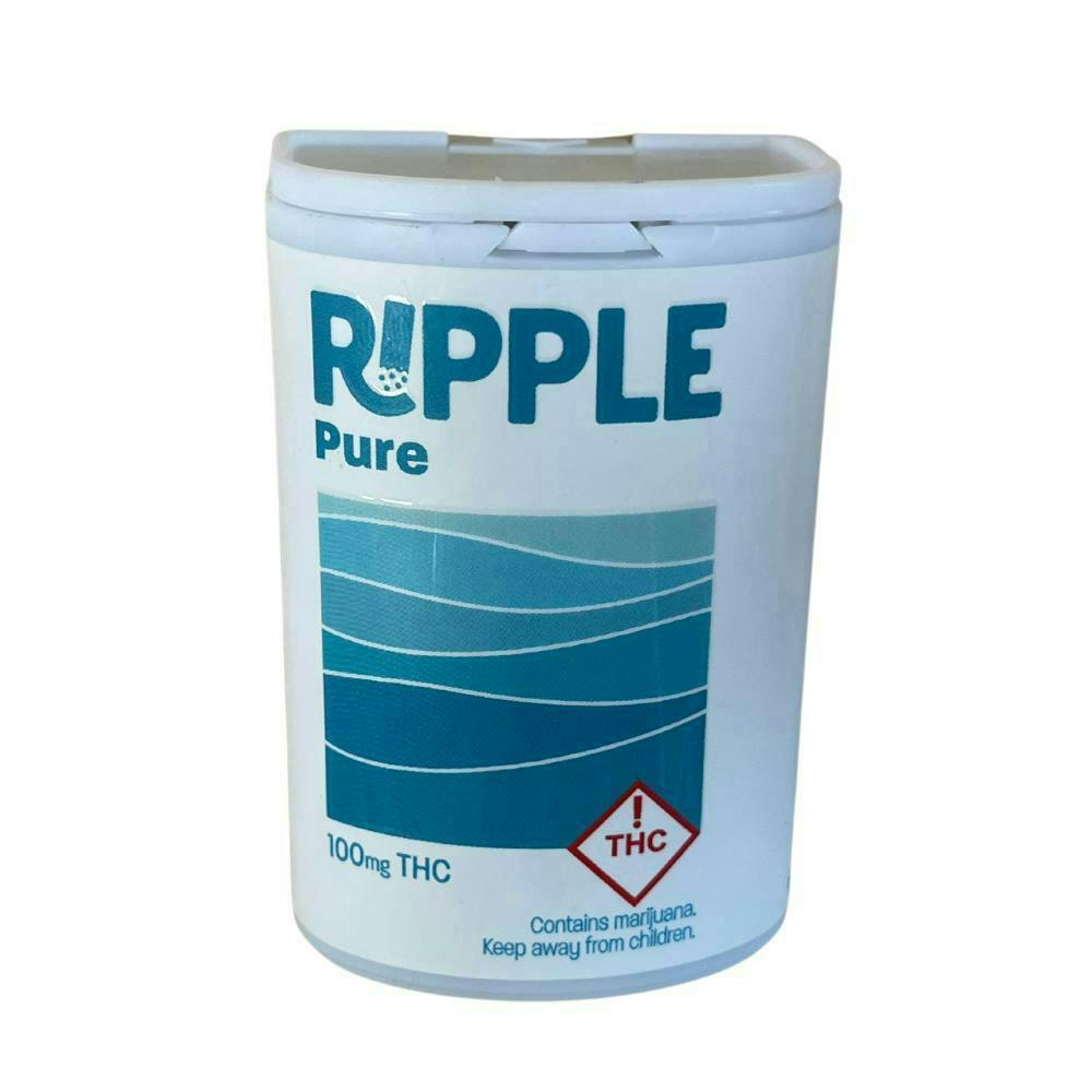 Ripple Dissolvable Powder- Pure (100mg THC) cannabis product