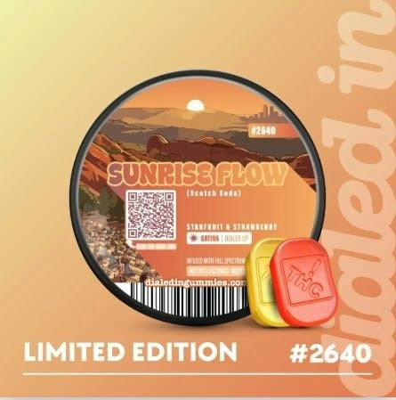 Dialed In Gummies- Sunrise Flow (S) cannabis product