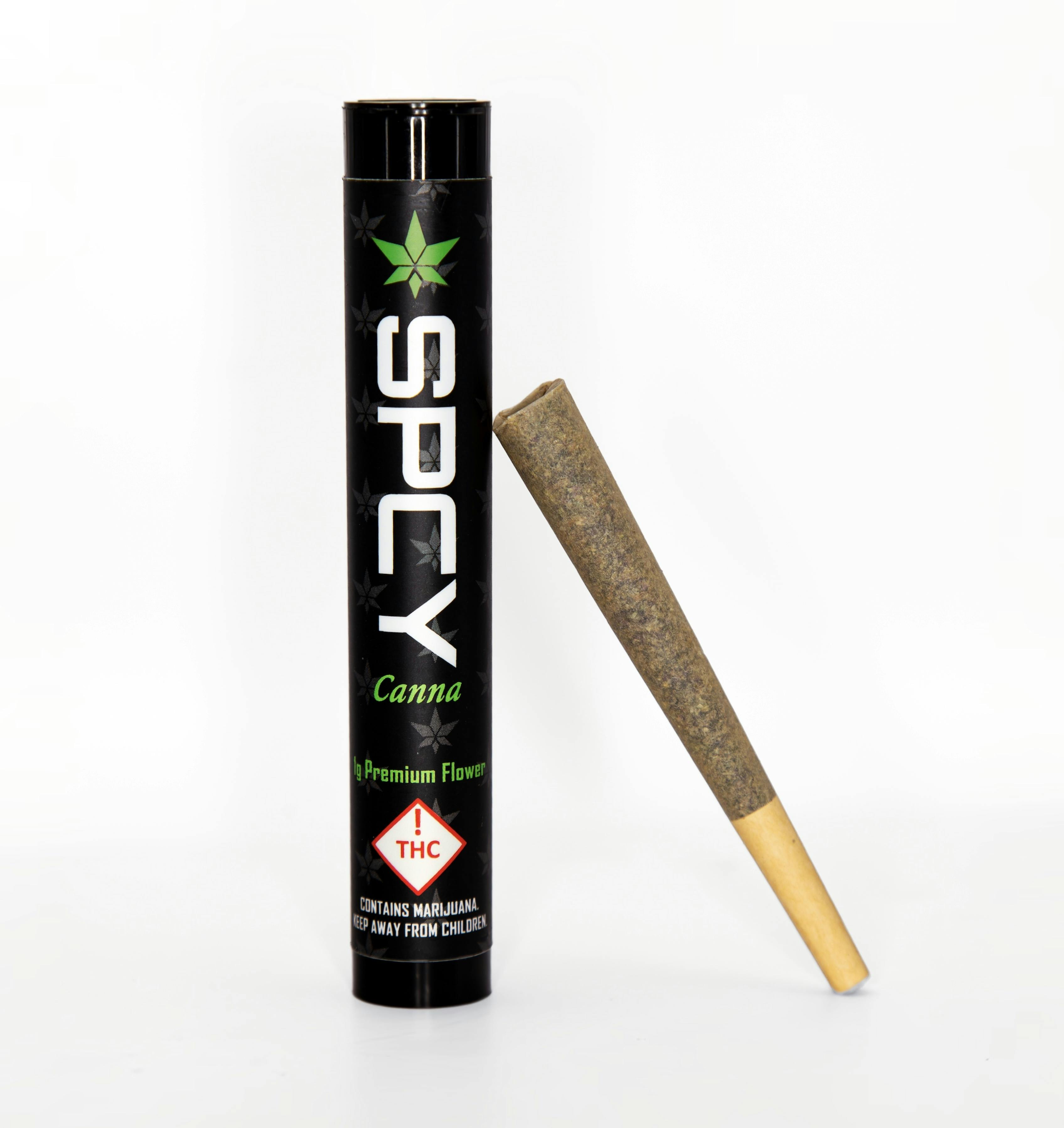 SPCY Canna Pre-Roll- Grapefruit Cake (I/H)