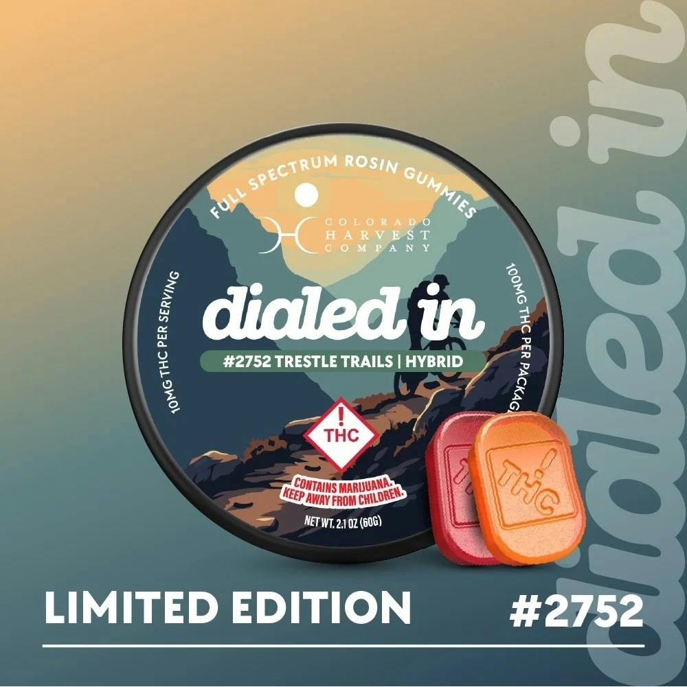 Dialed In Gummies- Trestle Trails (H)