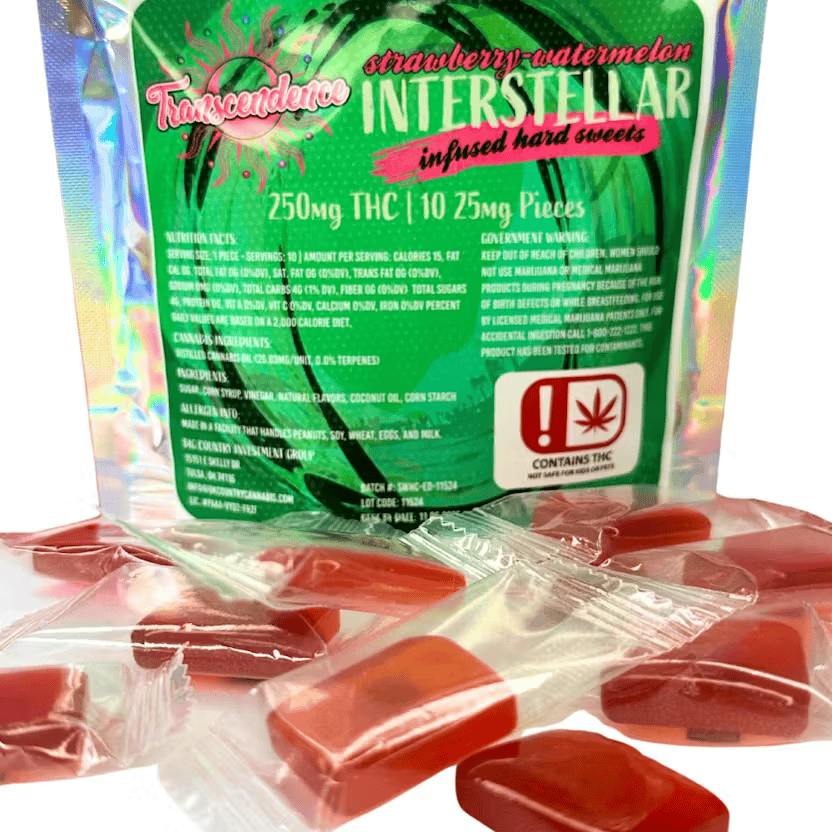 Transcendence Green Apple Hard Candy 500mg by Transcendence