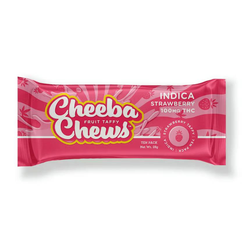 Indica Strawberry Fruit Chews | 100mg