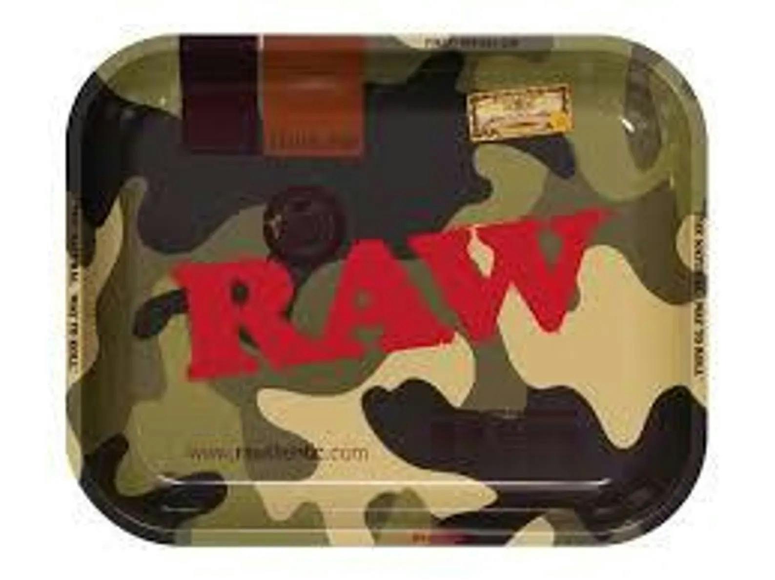 Raw Camouflage Rolling Tray