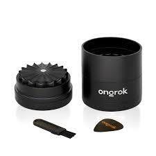 Ongrok 5 Piece Flower Petal Toohtless Grinder - Black