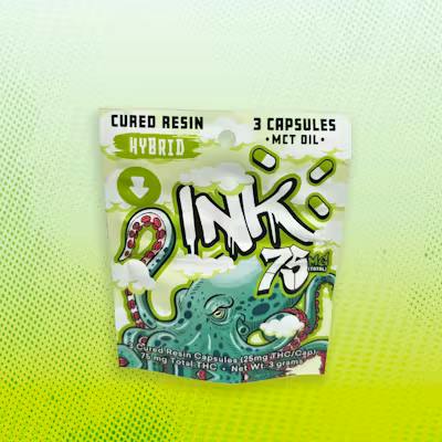 Ink Cured Resin Hybrid Capsules 25mg each 3Pk by Ink