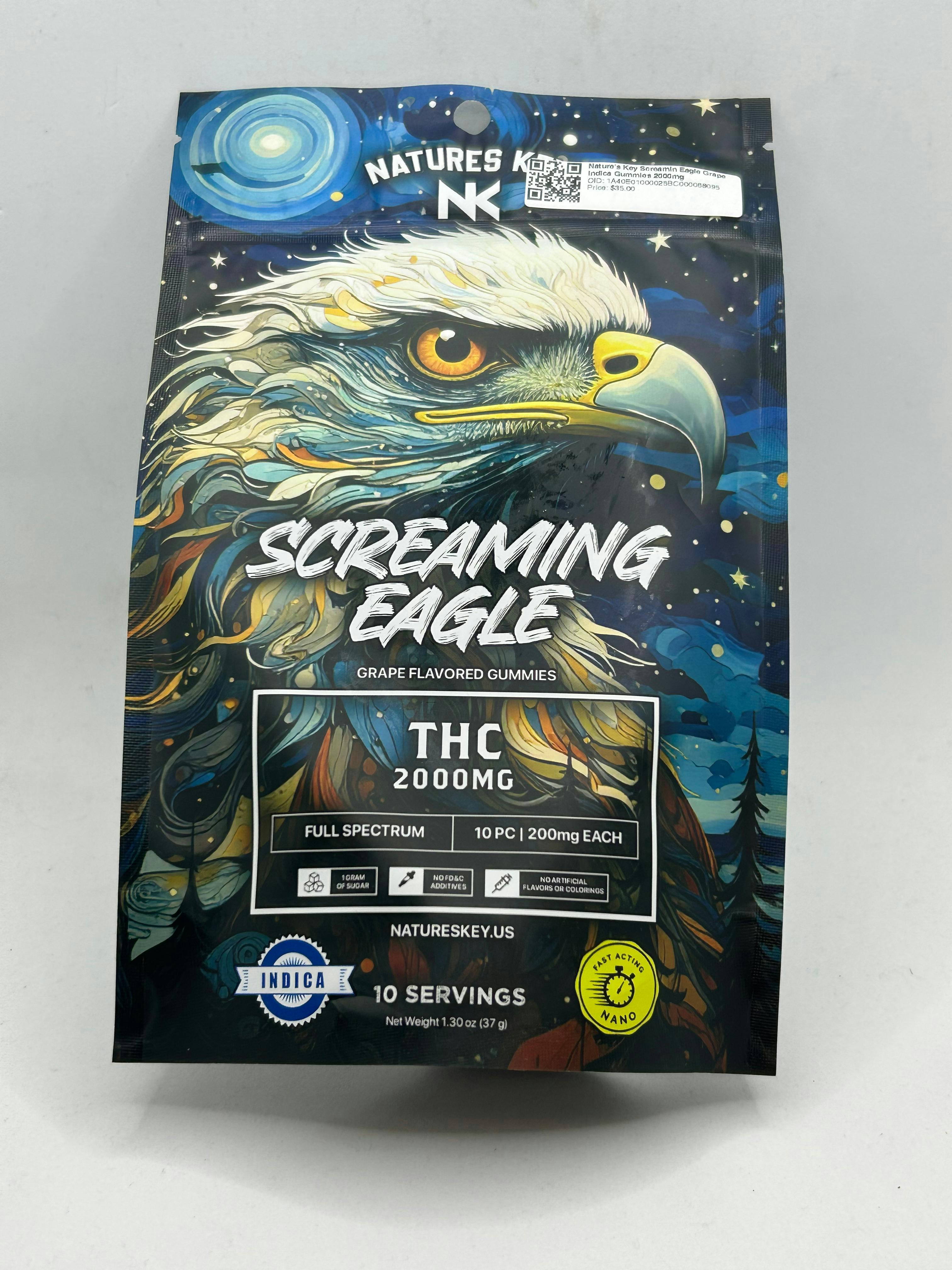 Screamin Eagle | 2000MG THC | Tropical