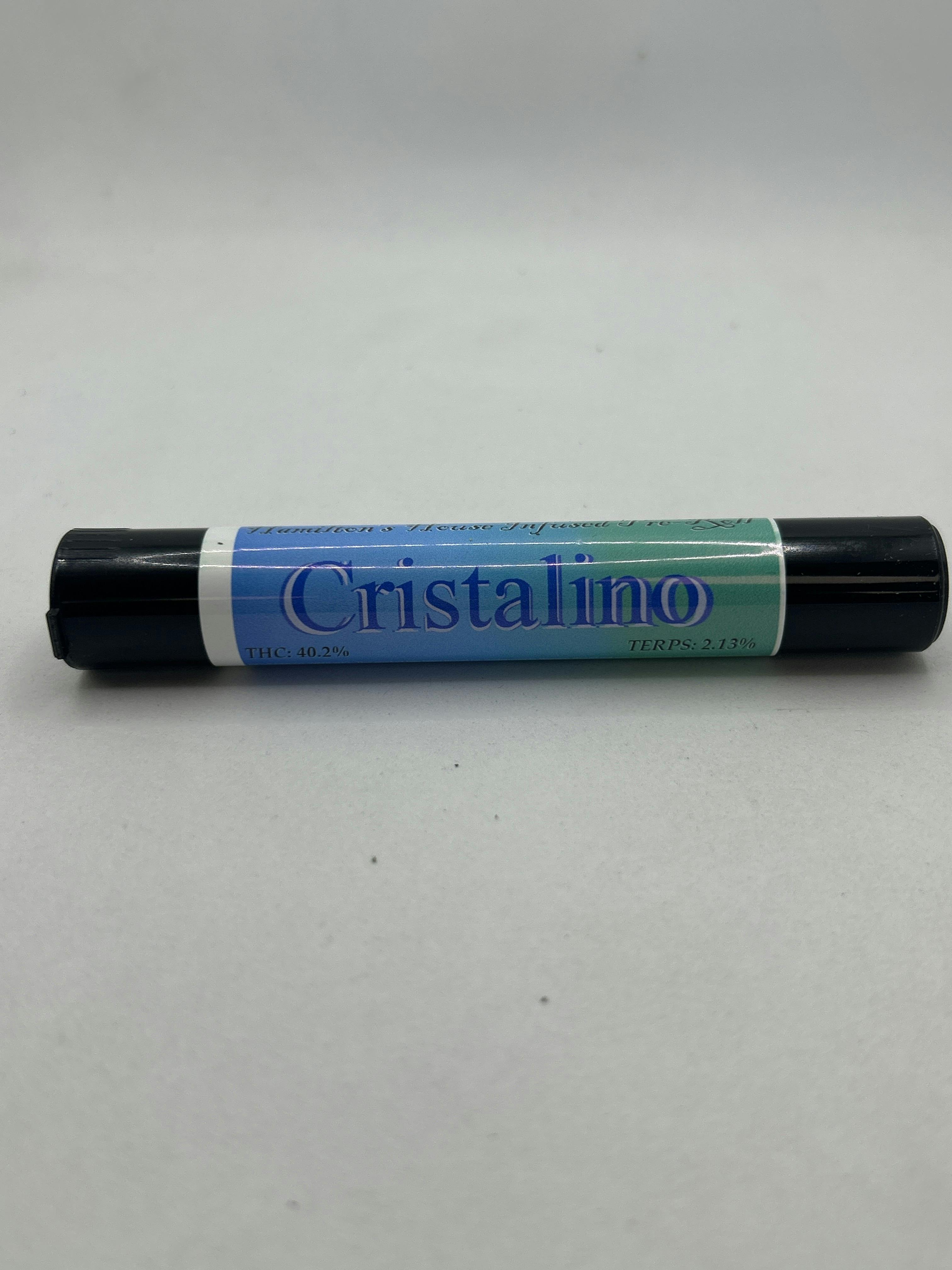 Hamilton's House Cristalino House Infused Preroll 1g by JKW Brands