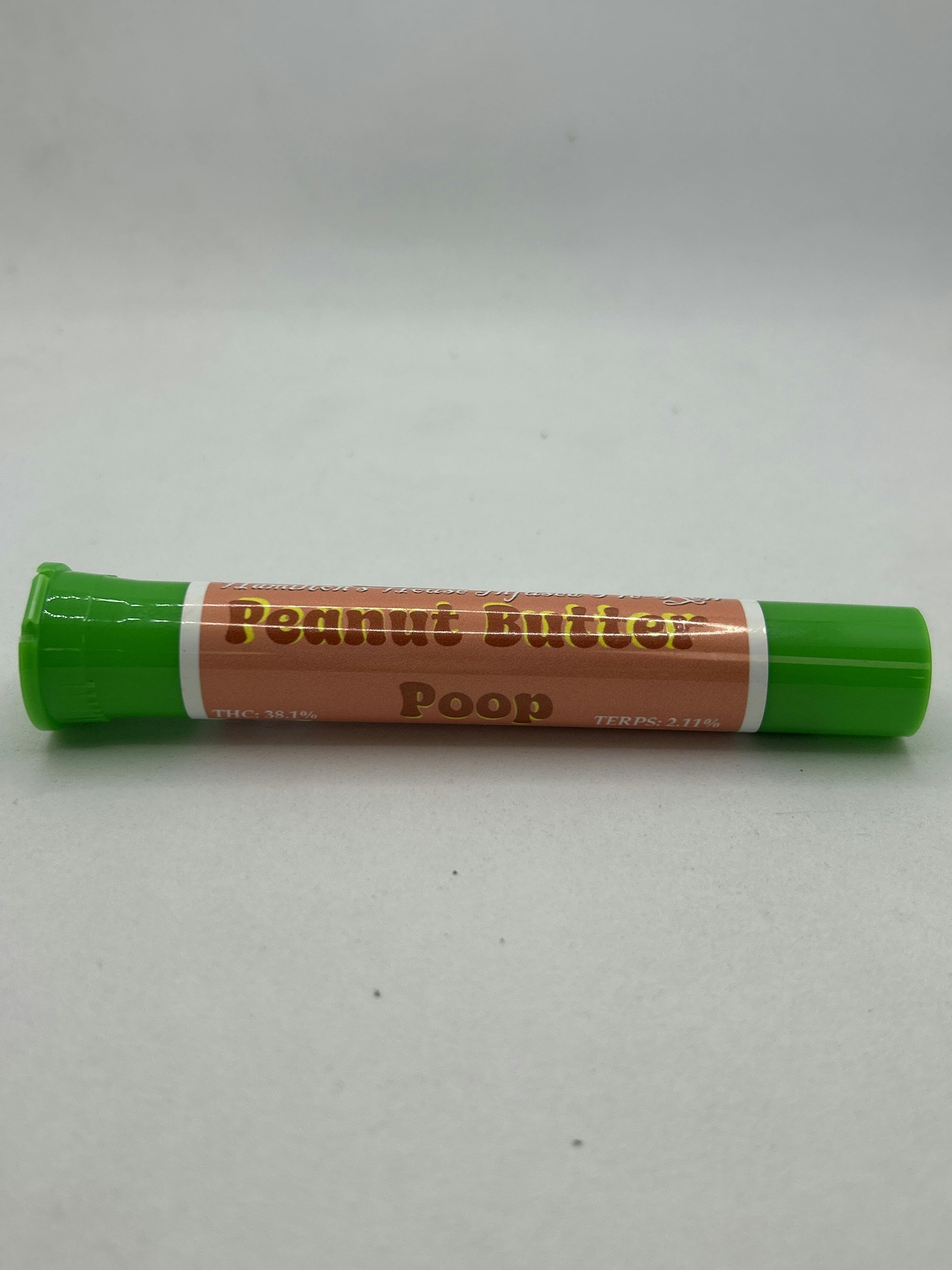 Hamilton's House Peanut Butter Poop House Infused Preroll 1g by JKW Brands