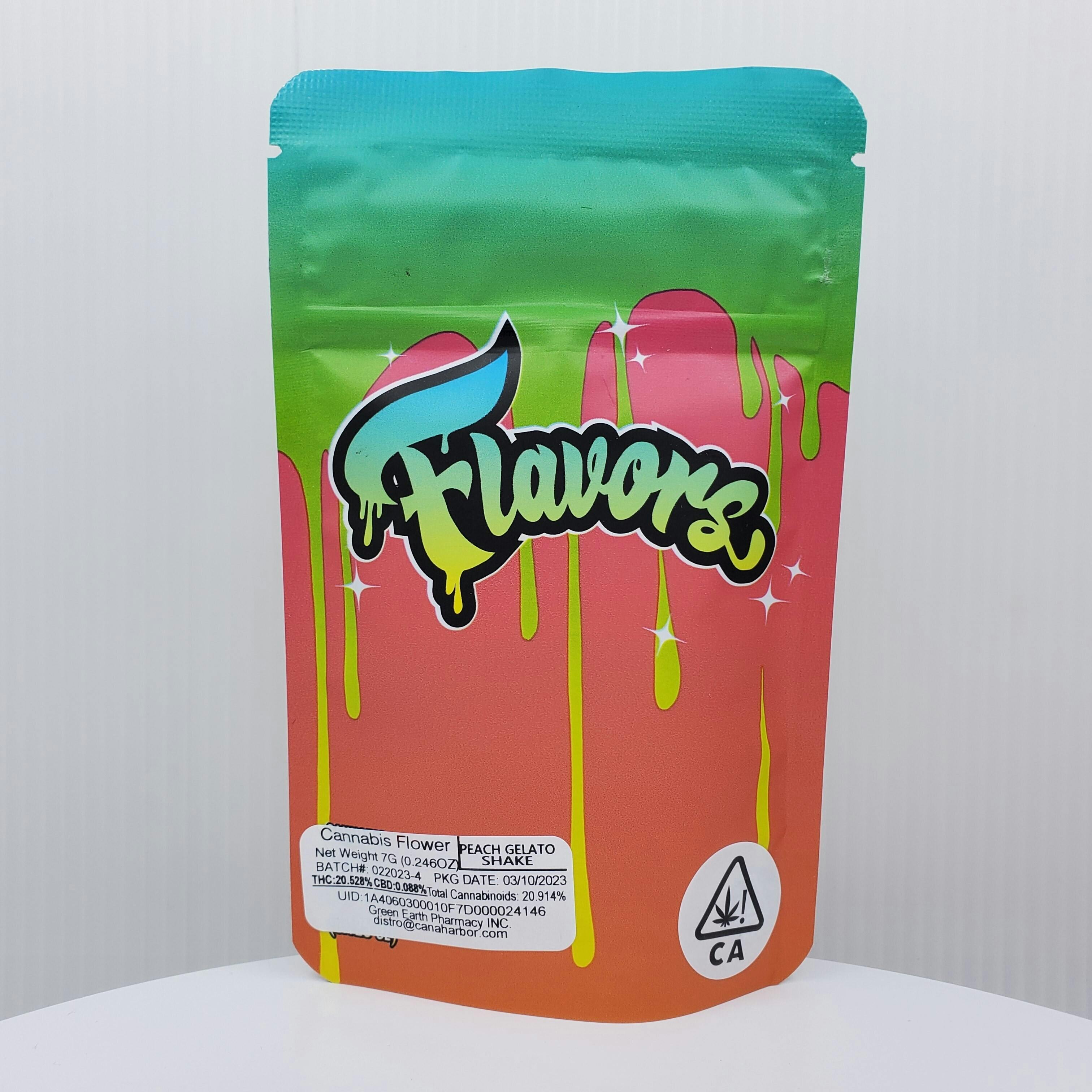 Flavors: Peach Gelato