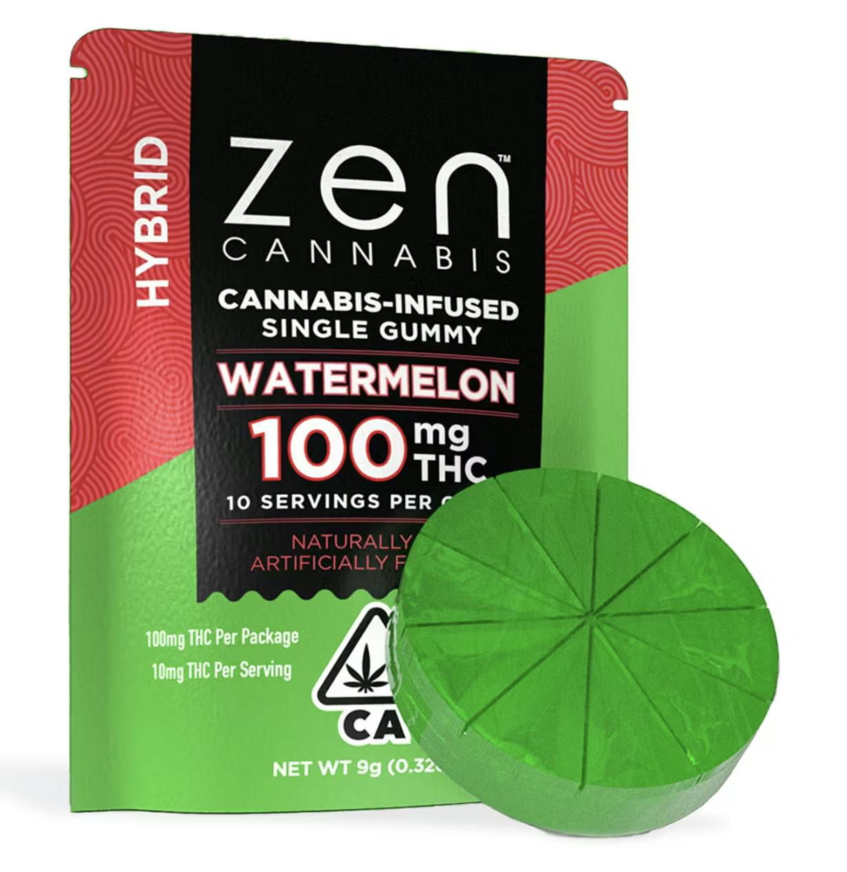Watermelon Hybrid Single Gummy