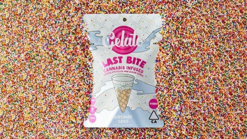 Last Bite | Birthday Cake Mini Cones | Baked Goods | 100mg | 10ct | 10mg/ea
