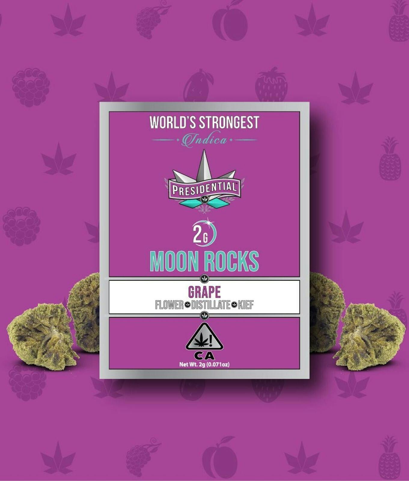 Presidential Moon Rocks - Grape 2g