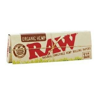 Raw | 1 /1/4" Organic Hemp Rolling Papers
