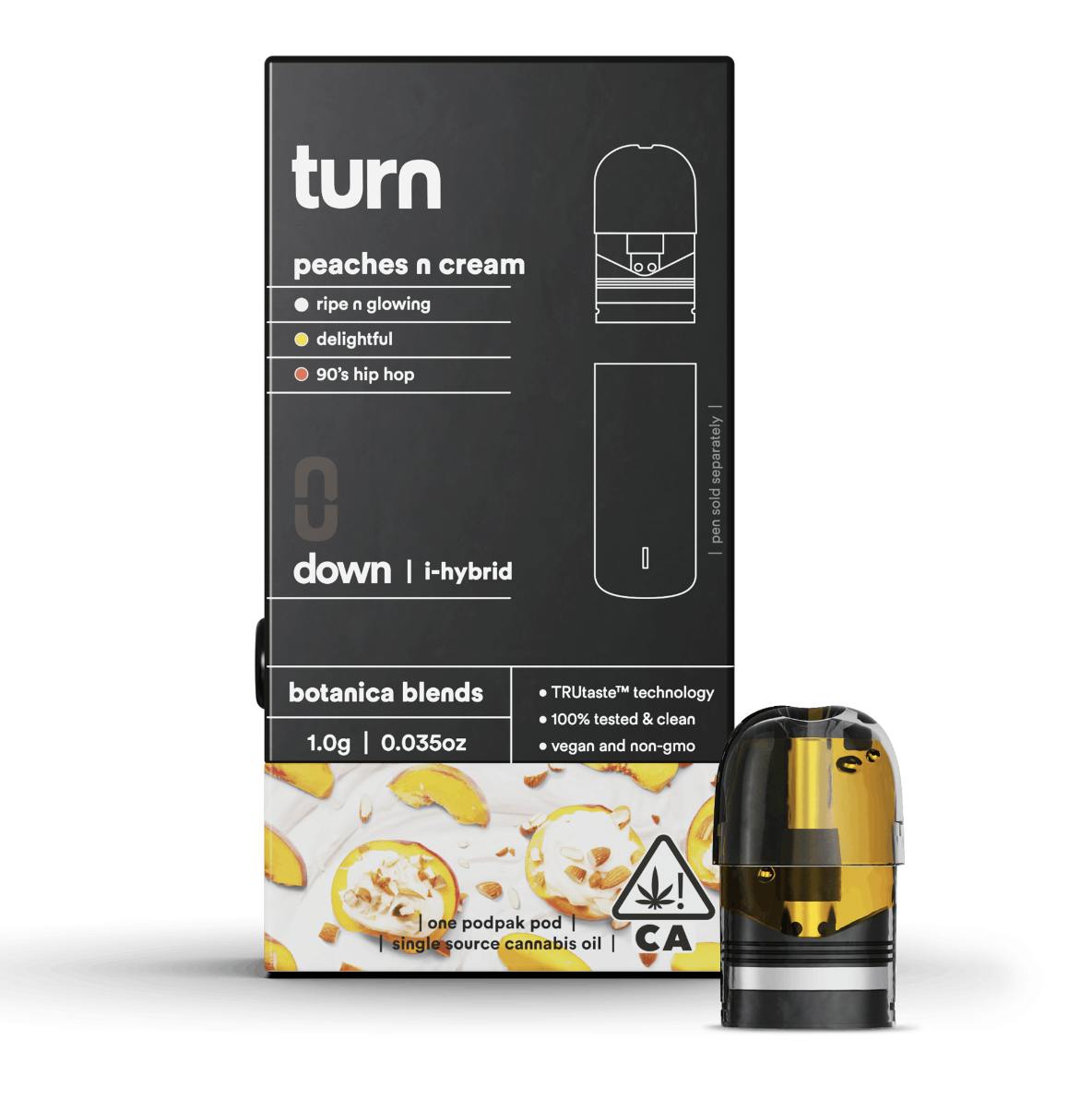 Peaches N Cream | Botanica Blends | Pods | Indica-Hybrid | 1g (1)