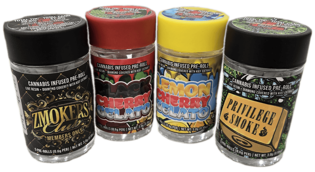 Cherry Gelato 3g Infused Prerolls