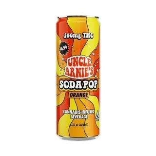 Orange Soda Pop | Carbonated | 100mg | 12oz