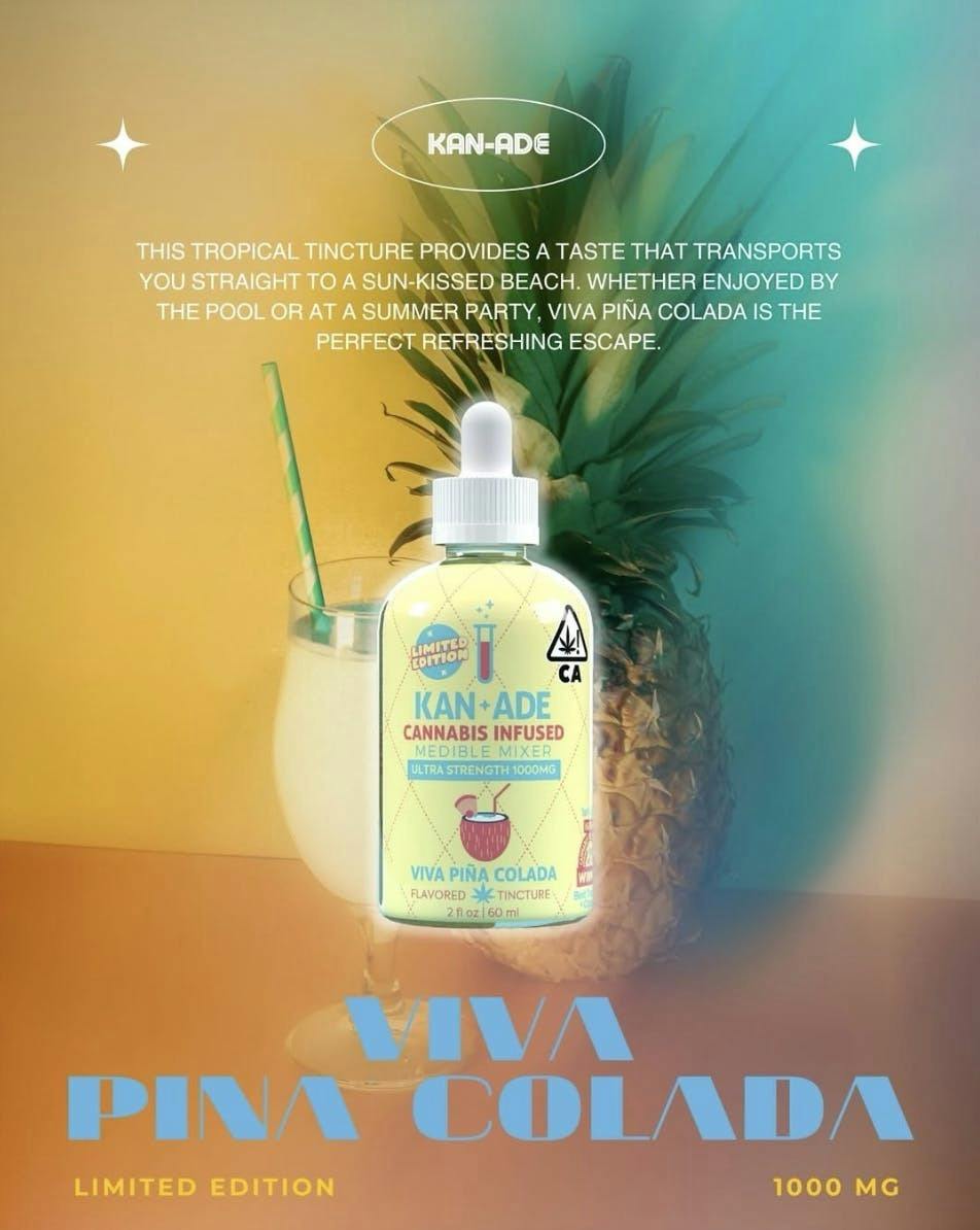 Kan+Ade 1000mg Viva Pina Colada Medible Mixer