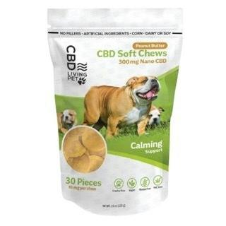 CBD Dog Soft: Chews Calming Peanut Butter
