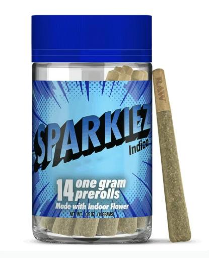 Sparkiez | Bubba Kush | Pre-rolls | 1g each | 14pk