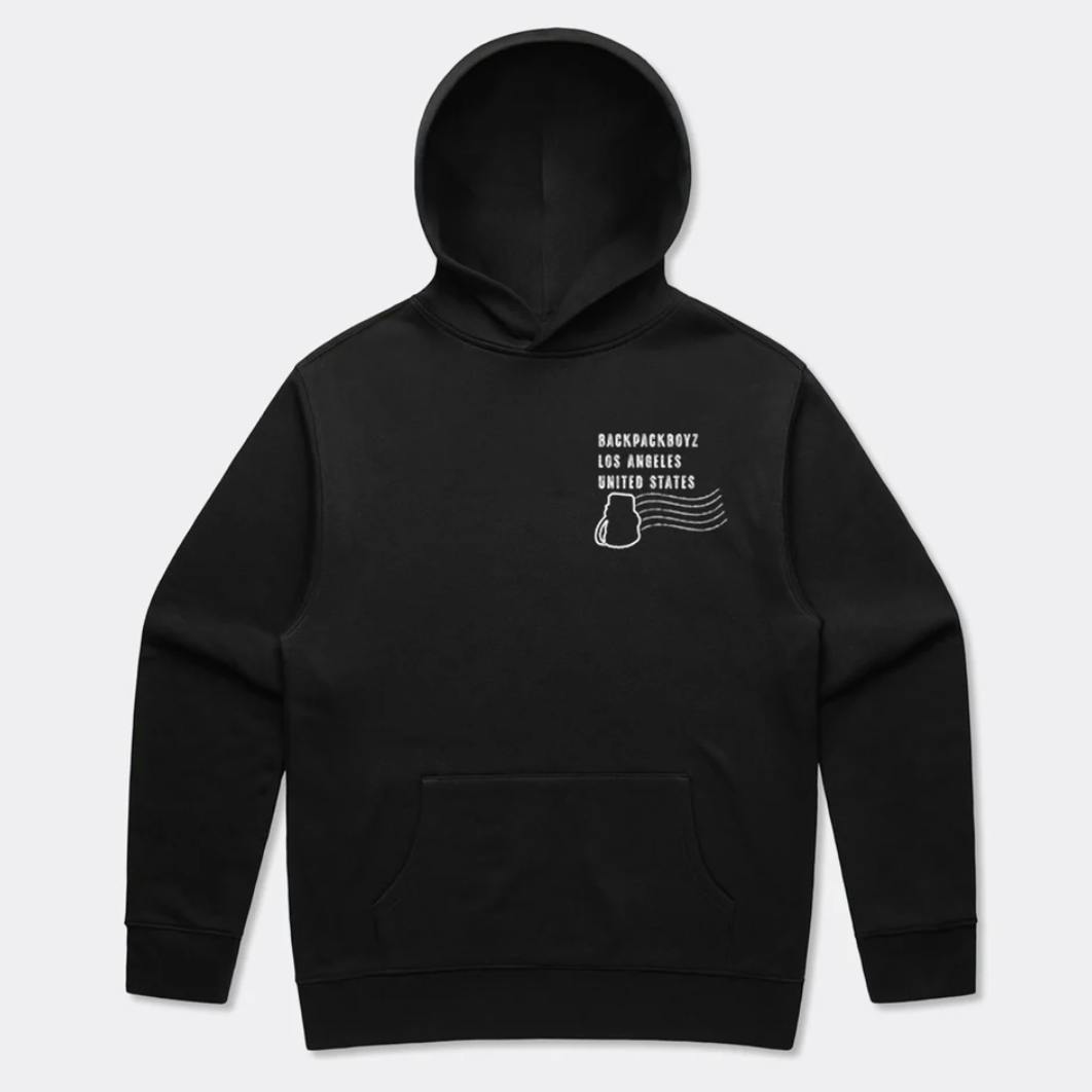 Postal Hoodie Black (M)