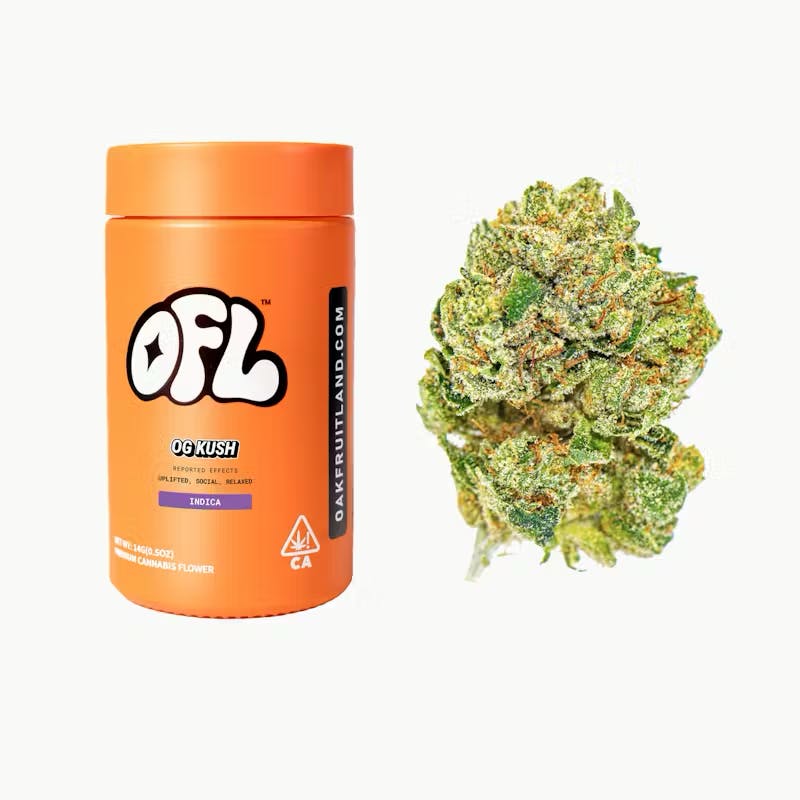 OG Kush Premium Flower Jar 14g - Big Buds