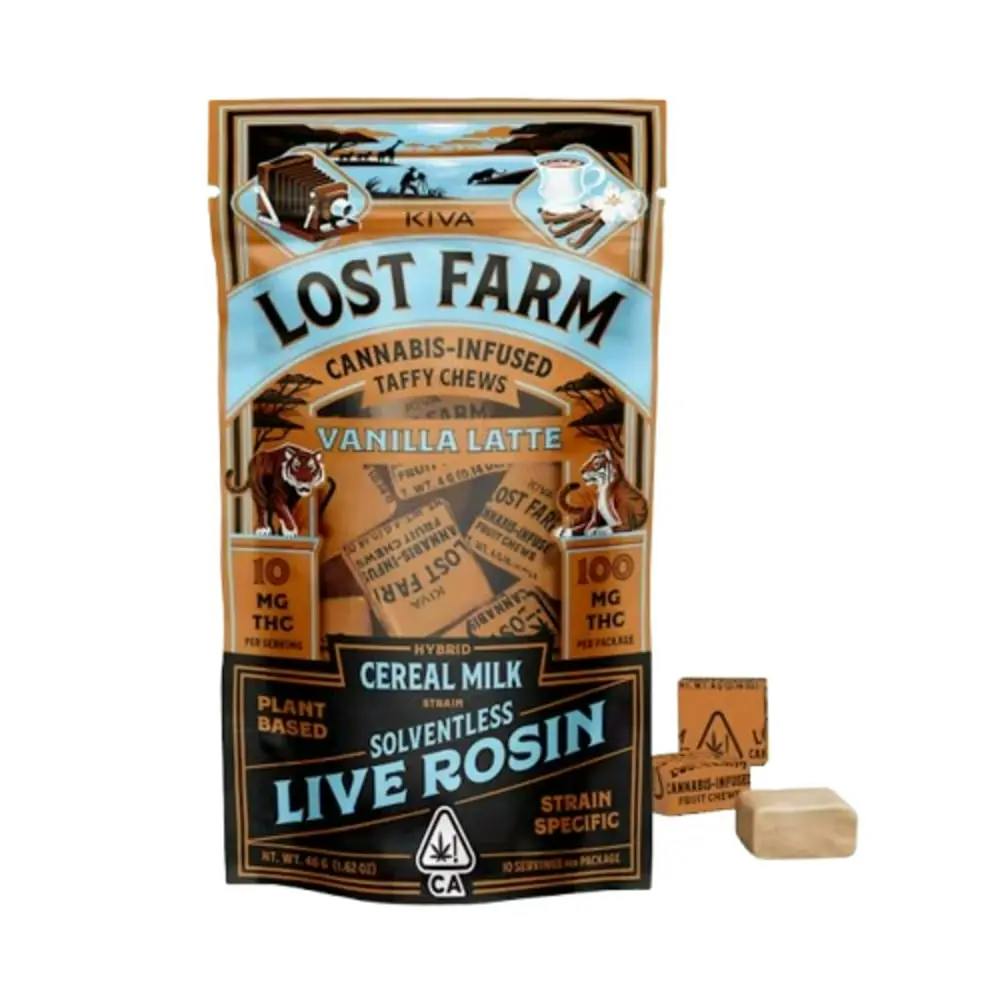 Vanilla Latte 'Cereal Milk' Live Rosin Chews | 100mg | 10ct | 10mg/ea