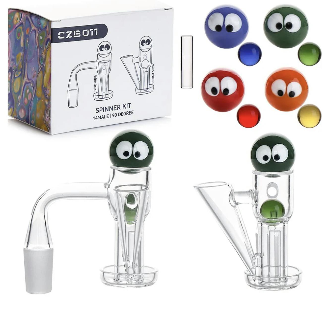 Quartz Terp Slurp Banger Spinner Set