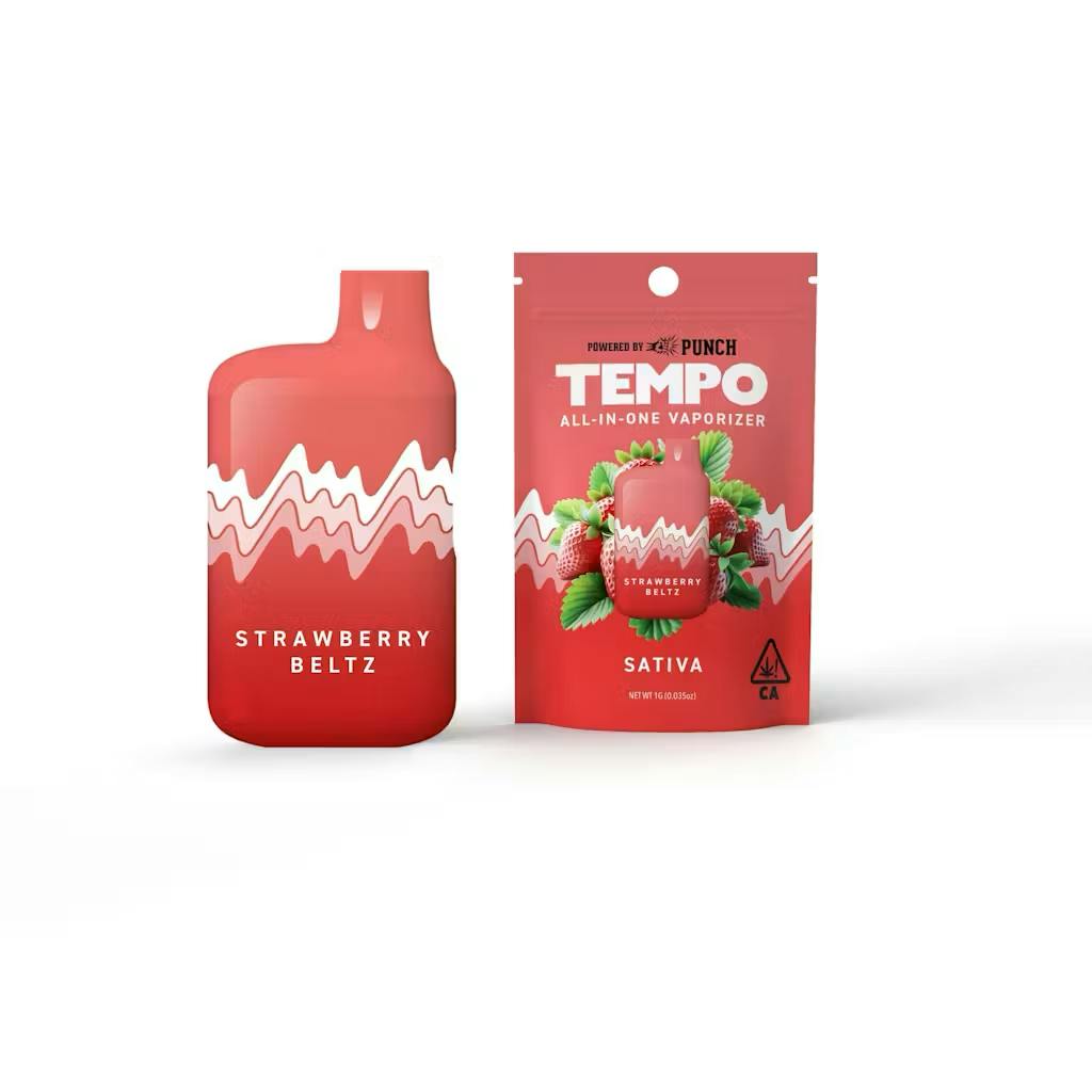 Tempo | Strawberry Beltz | AIO Disposable | 1g