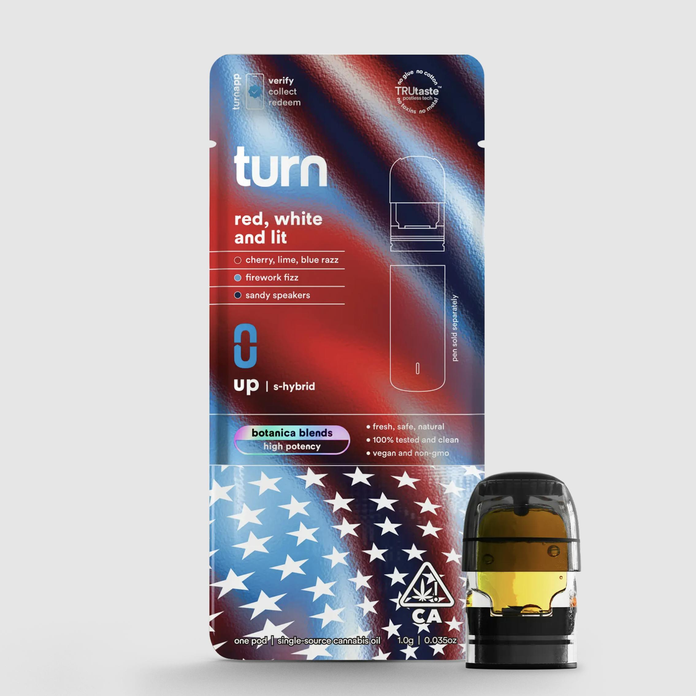Red, White And Lit | Botanica Blends | Sativa-Hybrid