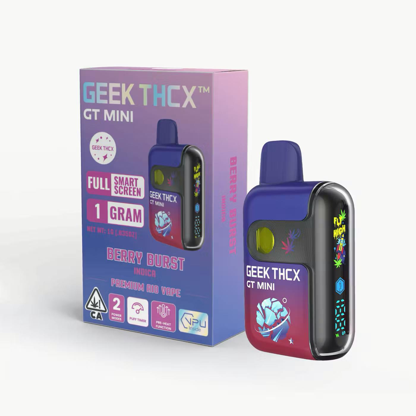 GEEK THCX | Berry Burst | Disposable | 1g