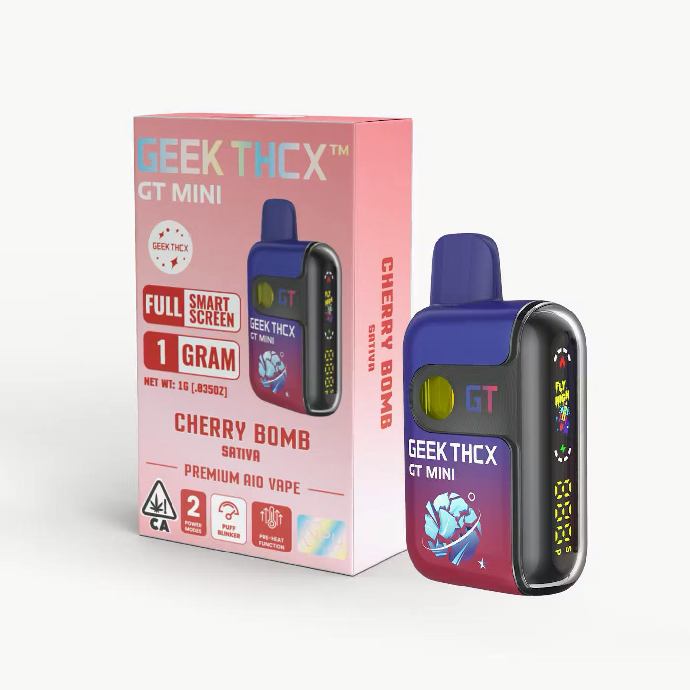 GEEK THCX | Cherry Bomb | Disposable | 1g
