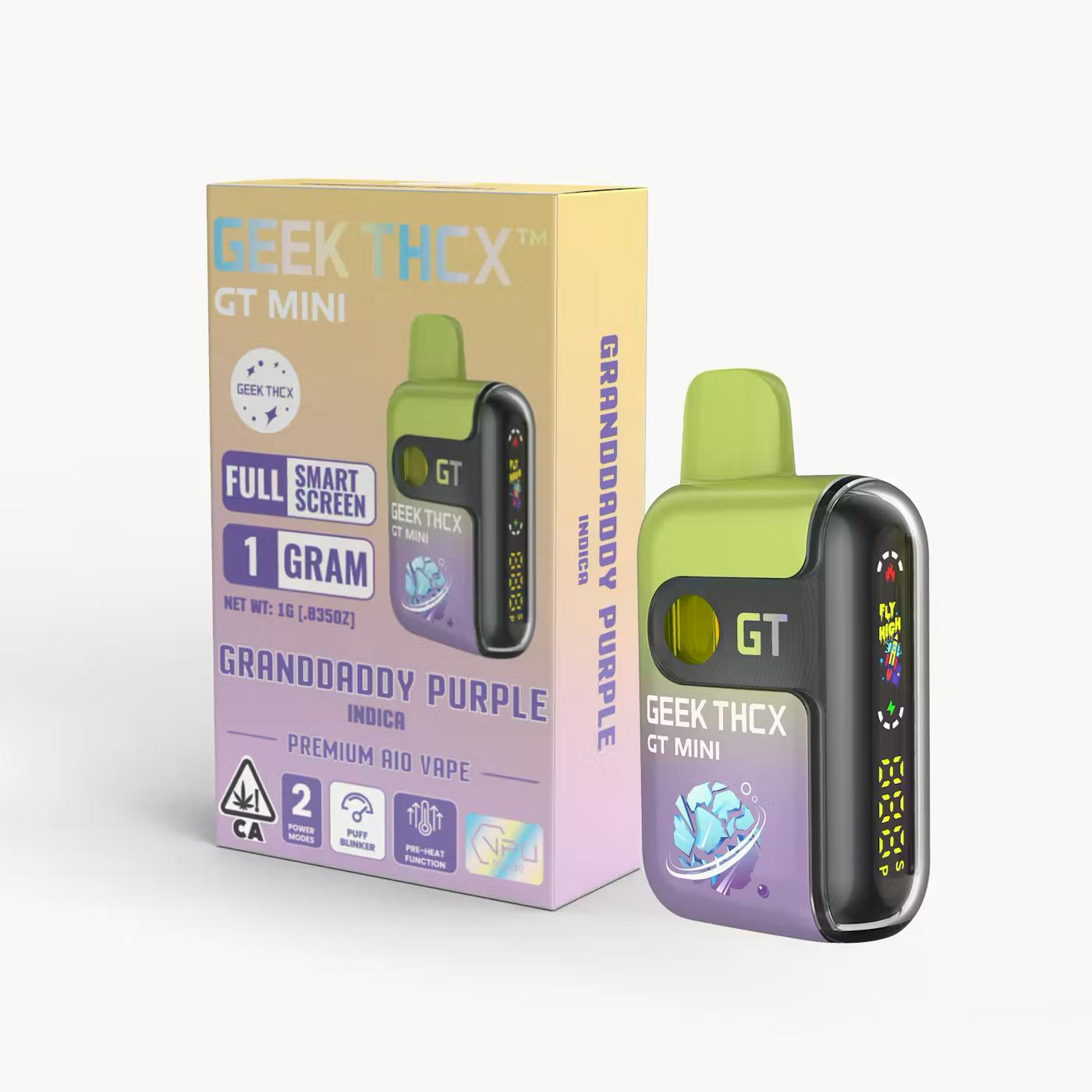 GEEK THCX | Grand Daddy Purple | Disposable | 1g