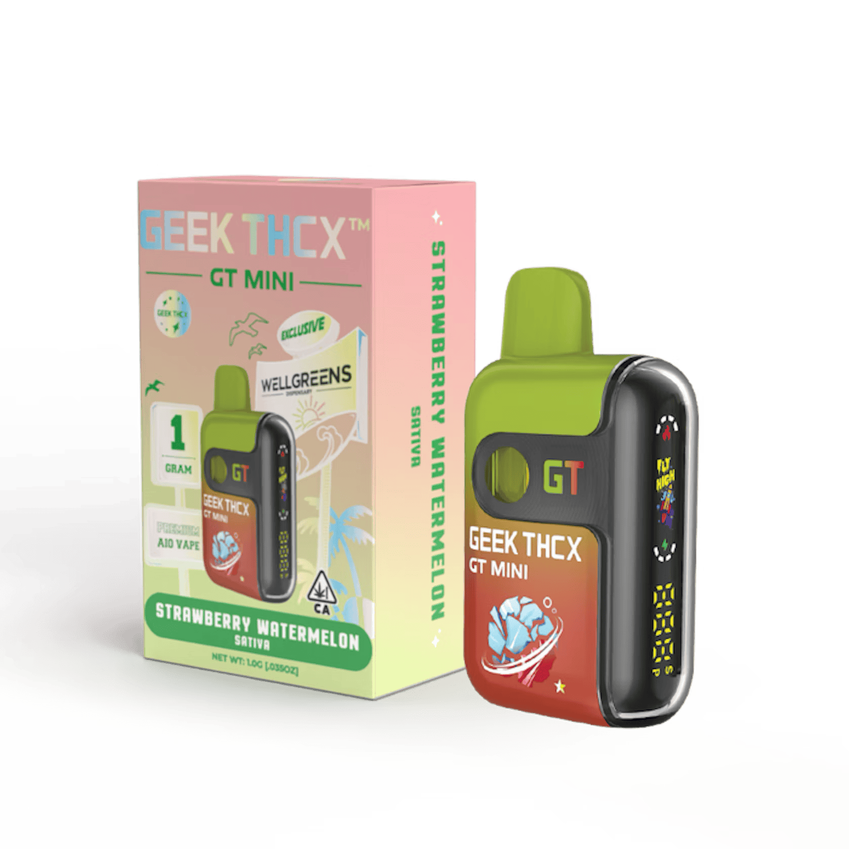 Geek THCX | Strawberry Watermelon All In One 1g
