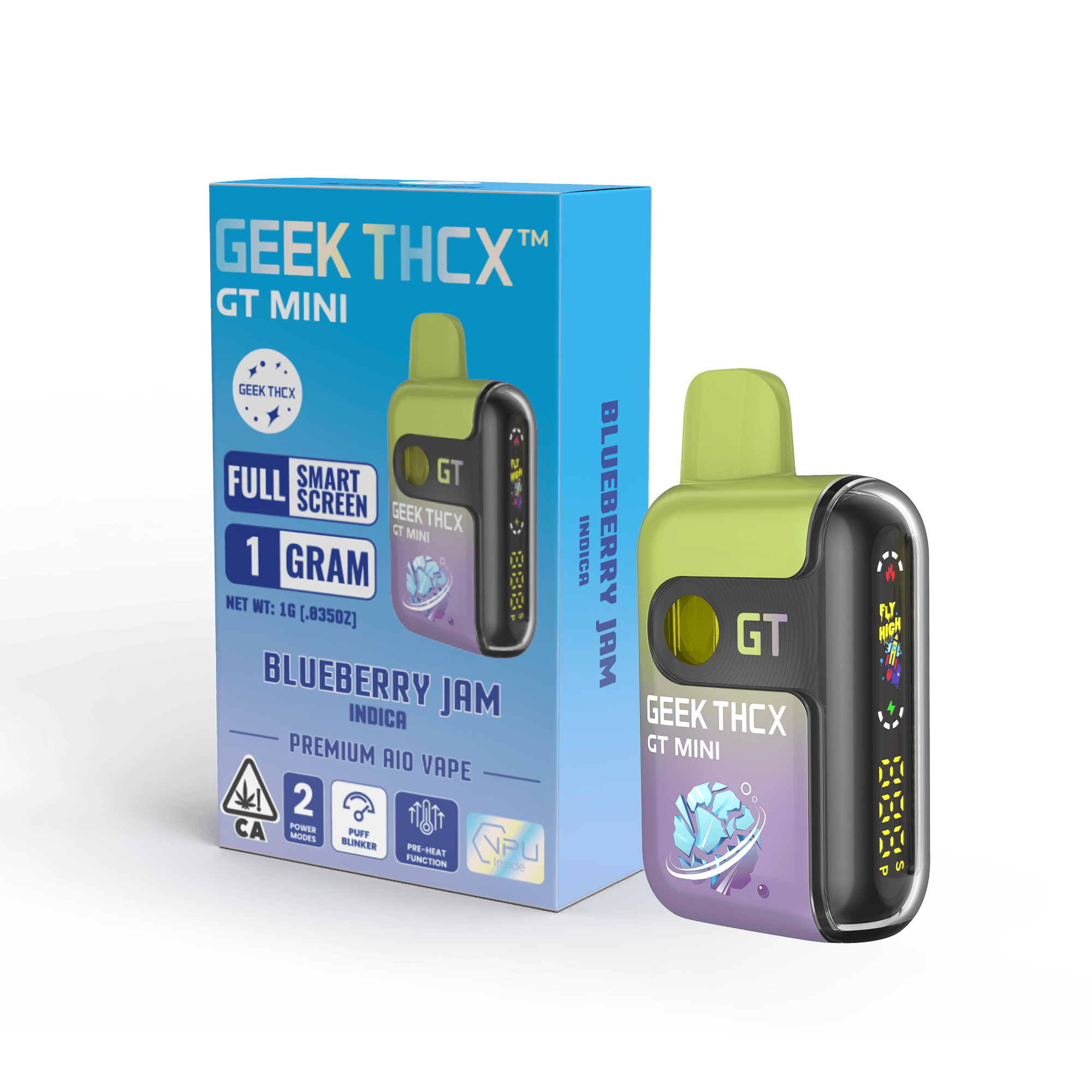 GEEK THCX | Blueberry Jam | Disposable | 1g