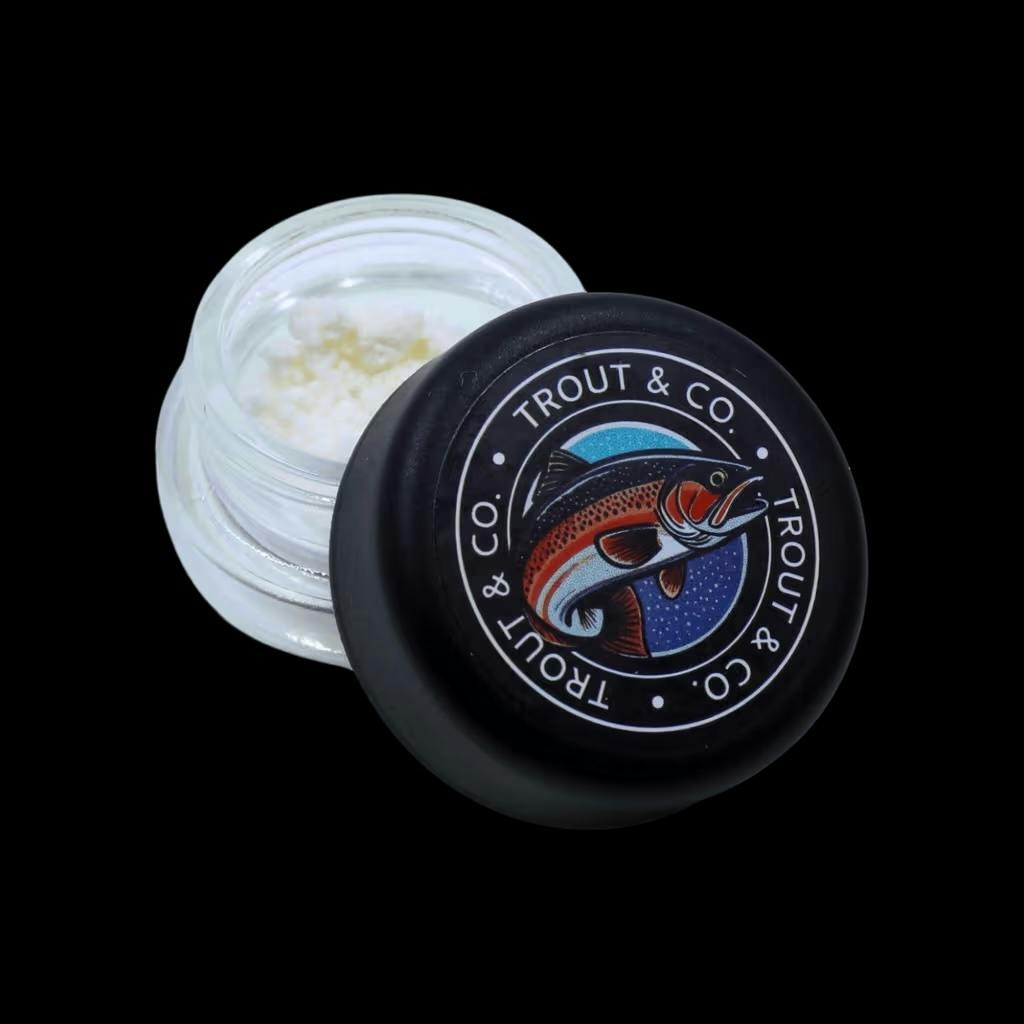 TROUT & CO | CONCENTRATE | LIVE ROSIN | - (SOLUBLE POWDER) MOUNTAIN ICE