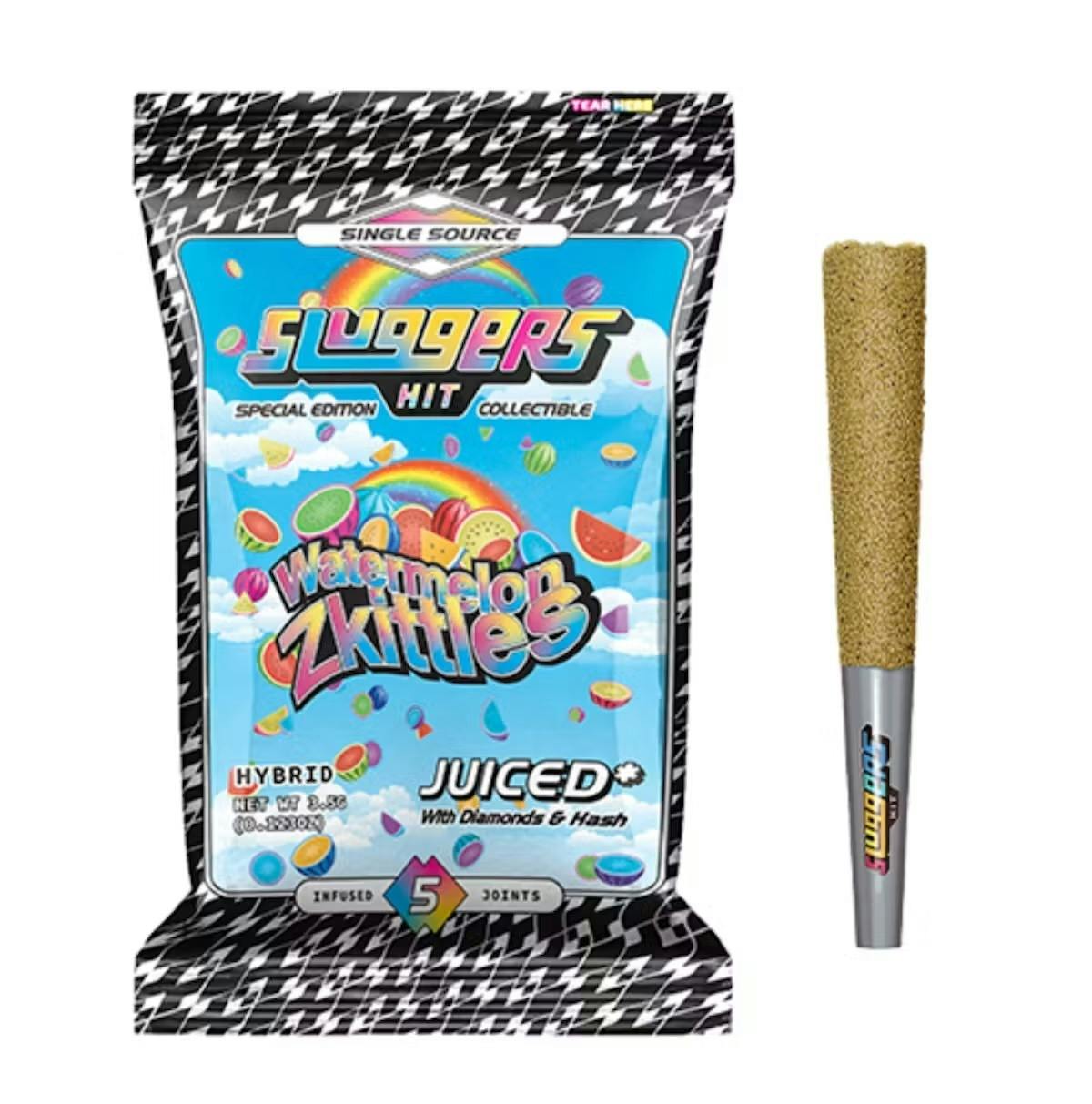 Sluggers - Watermelon Zkittles Infused Mini Blunts 3.5g - 5pk