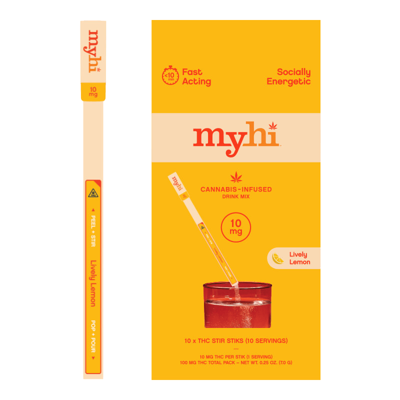 MyHi Stir Stick | - LIVELY LEMON