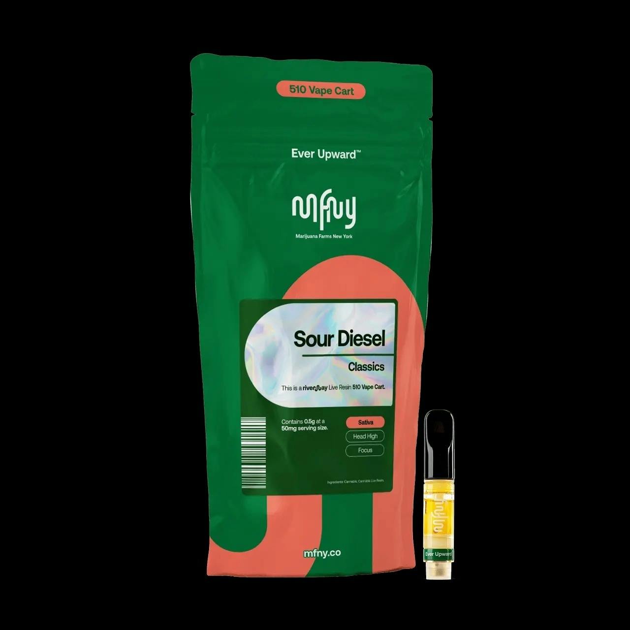 New York Sour Diesel | Cartridge | 0.5g by MFNY