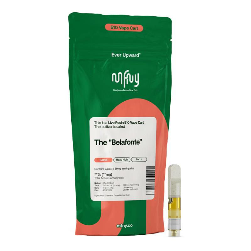 MFNY | VAPE CART | 1G | - THE BELAFONTE | SATIVA