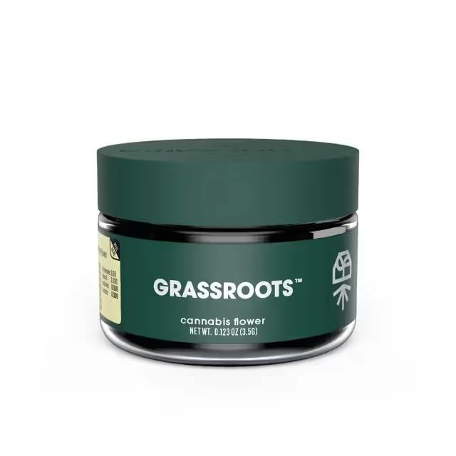 GRASSROOTS | 3.5G | FUZZY NAVEL | SATIVA