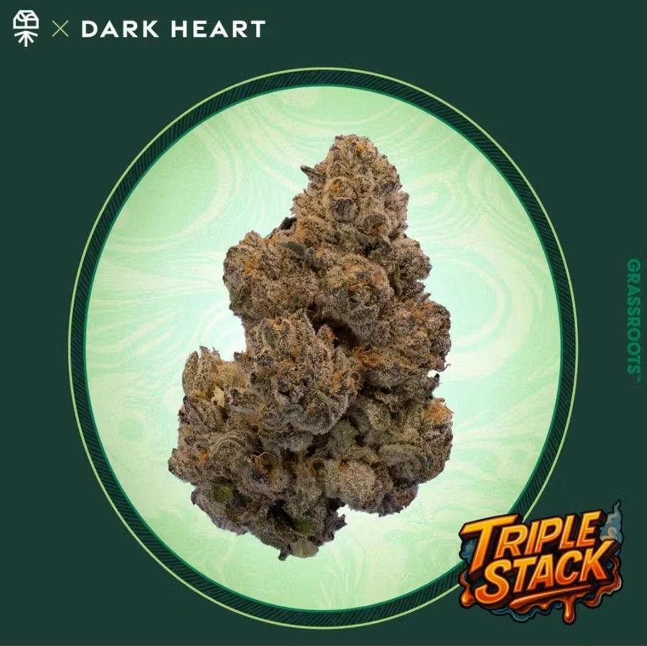 DARK STAR | FLOWER | TRIPLE STACK | 1G | INDICA at Buffalo Dreams Dispensary
