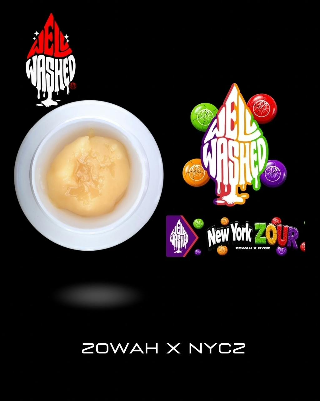NEW YORK ZOUR - 1G LIVE HASH ROSIN - WELL WASHED