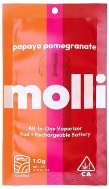 Molli: Papaya Pomegranate