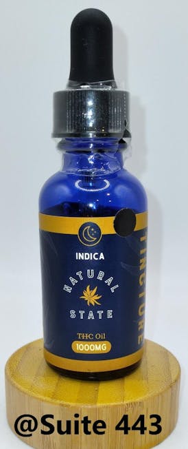 1000mg - Indica Tincture - Natural State Medicinals